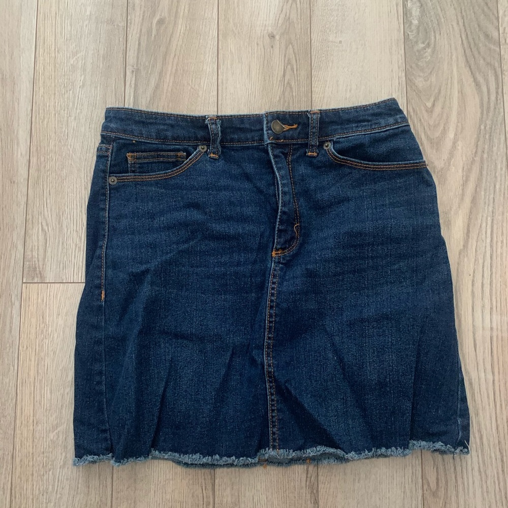 jean skirt